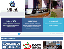 Tablet Screenshot of ameosc.org.br